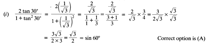 NCERT Solutions for Class 10 Maths Chapter 8 Introduction to Trigonometry Ex 8.2 5