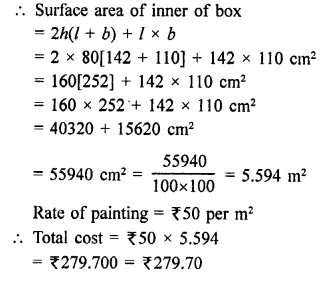 RD Sharma Class 9 Solutions Chapter 18 Surface Areas and Volume of a Cuboid and Cube Ex 18.1 Q13.2