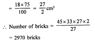 RD Sharma Class 9 Solutions Chapter 18 Surface Areas and Volume of a Cuboid and Cube Ex 18.2 Q12.2