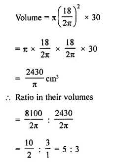 RD Sharma Class 9 Solutions Chapter 19 Surface Areas and Volume of a Circular Cylinder Ex 19.2 Q22.2