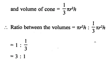 RD Sharma Class 9 Solutions Chapter 20 Surface Areas and Volume of A Right Circular Cone Ex 20.2 Q7.1