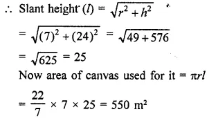 RD Sharma Class 9 Solutions Chapter 20 Surface Areas and Volume of A Right Circular Cone VSAQS Q6.1