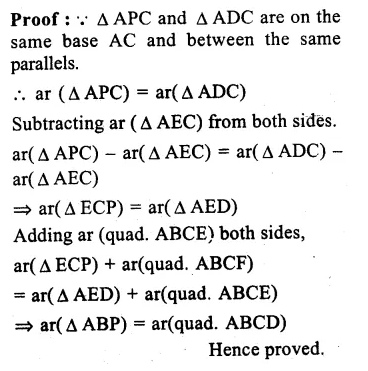 RS Aggarwal Class 9 Solutions Chapter 10 Area Ex 10A Q13.2