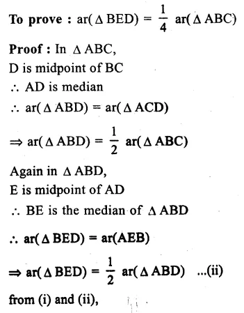 RS Aggarwal Class 9 Solutions Chapter 10 Area Ex 10A Q17.1