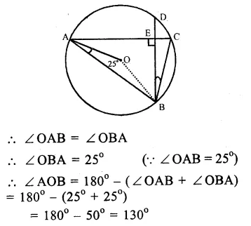 RS Aggarwal Class 9 Solutions Chapter 11 Circle Ex 11B Q11.1