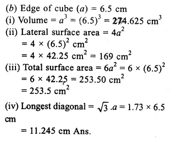 RS Aggarwal Class 9 Solutions Chapter 13 Volume and Surface Area Ex 13A Q15.2