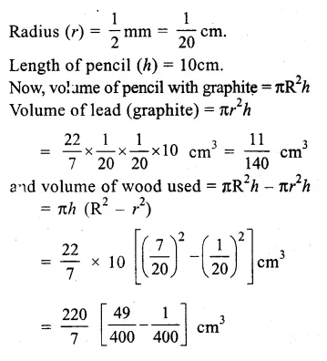 RS Aggarwal Class 9 Solutions Chapter 13 Volume and Surface Area Ex 13B 018.2