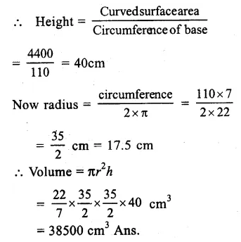 RS Aggarwal Class 9 Solutions Chapter 13 Volume and Surface Area Ex 13B 05.1