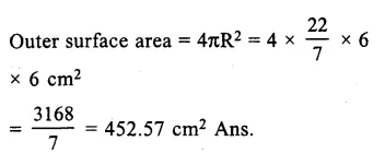 RS Aggarwal Class 9 Solutions Chapter 13 Volume and Surface Area Ex 13D Q6.2