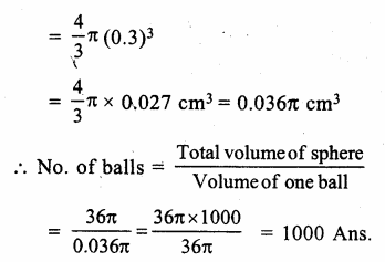 RS Aggarwal Class 9 Solutions Chapter 13 Volume and Surface Area Ex 13D Q9.2
