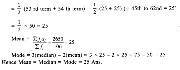 RS Aggarwal Class 9 Solutions Chapter 14 Statistics Ex 14H Q11.2