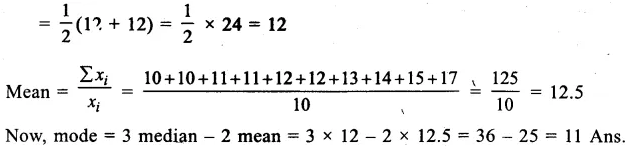 RS Aggarwal Class 9 Solutions Chapter 14 Statistics Ex 14H Q5.1
