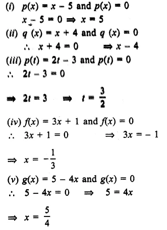RS Aggarwal Class 9 Solutions Chapter 2 Polynomials Ex 2B Q4.1