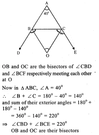 RS Aggarwal Class 9 Solutions Chapter 4 Lines and Triangles Ex 4D Q23.1