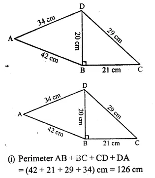 RS Aggarwal Class 9 Solutions Chapter 7 Areas Ex 7A Q20.1