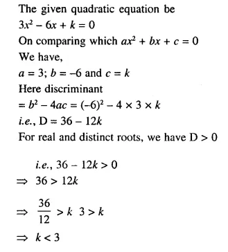 Selina Concise Mathematics Class 10 ICSE Solutions Chapter 5 Quadratic Equations Ex 5A Q5.1
