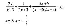 Selina Concise Mathematics Class 10 ICSE Solutions Chapter 5 Quadratic Equations Ex 5D Q1.1