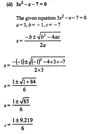 Selina Concise Mathematics Class 10 ICSE Solutions Chapter 5 Quadratic Equations Ex 5D Q12.2