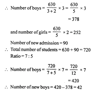 Selina Concise Mathematics Class 10 ICSE Solutions Chapter 7 Ratio and Proportion Ex 7A Q10.1