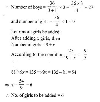 Selina Concise Mathematics Class 10 ICSE Solutions Chapter 7 Ratio and Proportion Ex 7D Q18.1
