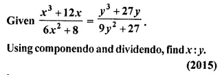 Selina Concise Mathematics Class 10 ICSE Solutions Chapter 7 Ratio and Proportion Ex 7D Q26.1