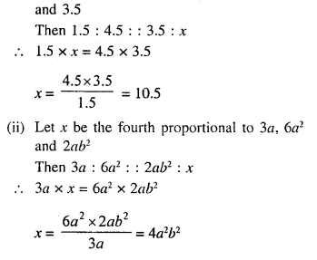 Selina Concise Mathematics Class 10 ICSE Solutions Chapter 7 Ratio and Proportion (Including Properties and Uses) Ex 7B Q1.1