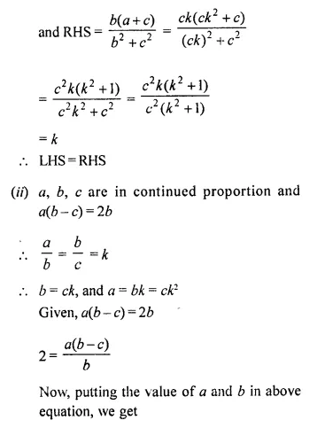 Selina Concise Mathematics Class 10 ICSE Solutions Chapter 7 Ratio and Proportion (Including Properties and Uses) Ex 7B Q7.3