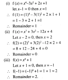 Selina Concise Mathematics Class 10 ICSE Solutions Chapter 8 Remainder and Factor Theorems Ex 8A Q1.1