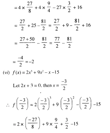 Selina Concise Mathematics Class 10 ICSE Solutions Chapter 8 Remainder and Factor Theorems Ex 8A Q1.3