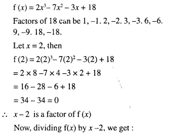 Selina Concise Mathematics Class 10 ICSE Solutions Chapter 8 Remainder and Factor Theorems Ex 8B Q4.1