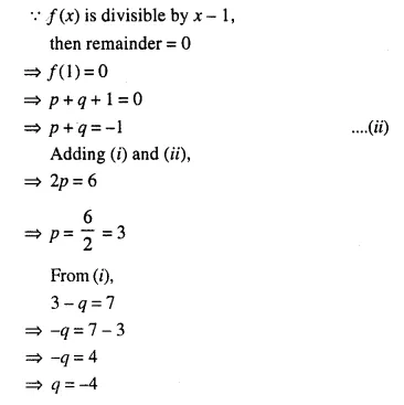 Selina Concise Mathematics Class 10 ICSE Solutions Chapter 8 Remainder and Factor Theorems Ex 8C Q9.2