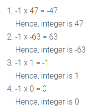 Selina Concise Mathematics Class 7 ICSE Solutions Chapter 1 Integers Ex 1A 9