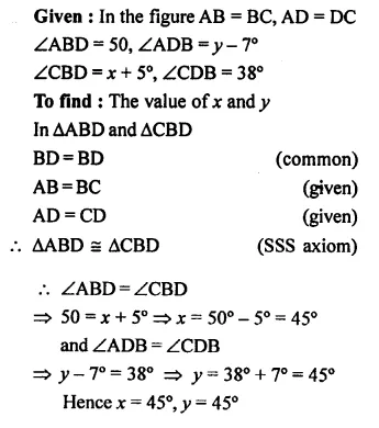 Selina Concise Mathematics Class 7 ICSE Solutions Chapter 19 Congruency Congruent Triangles 16