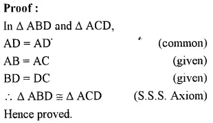 Selina Concise Mathematics Class 7 ICSE Solutions Chapter 19 Congruency Congruent Triangles 3