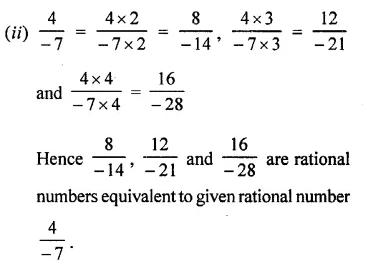 Selina Concise Mathematics Class 7 ICSE Solutions Chapter 2 Rational Numbers Ex 2A 7