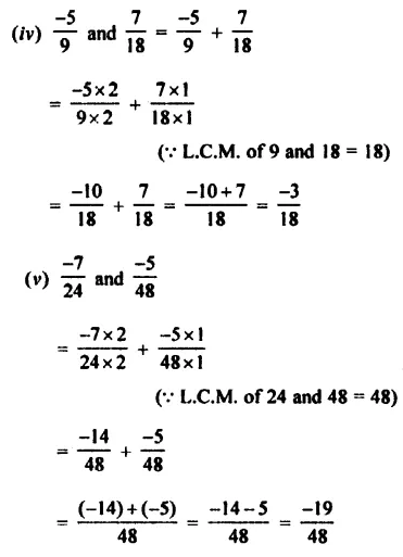 Selina Concise Mathematics Class 7 ICSE Solutions Chapter 2 Rational Numbers Ex 2C 48