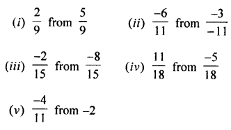 Selina Concise Mathematics Class 7 ICSE Solutions Chapter 2 Rational Numbers Ex 2C Q5