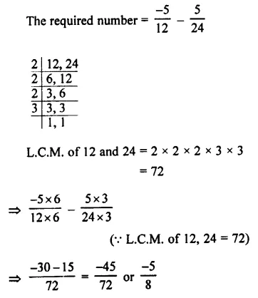 Selina Concise Mathematics Class 7 ICSE Solutions Chapter 2 Rational Numbers Ex 2E 111