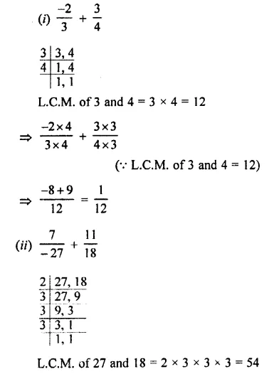 Selina Concise Mathematics Class 7 ICSE Solutions Chapter 2 Rational Numbers Ex 2E 99