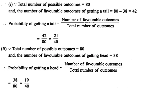 Selina Concise Mathematics Class 7 ICSE Solutions Chapter 22 Probability Ex 22A 2