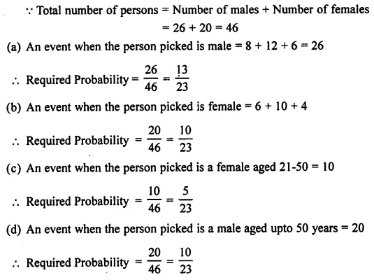 Selina Concise Mathematics Class 7 ICSE Solutions Chapter 22 Probability Ex 22B 18