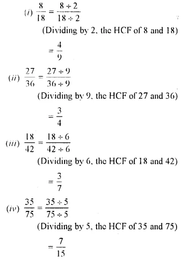 Selina Concise Mathematics Class 7 ICSE Solutions Chapter 3 Fractions (Including Problems) Ex 3A 4