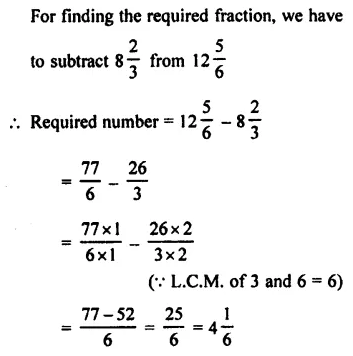 Selina Concise Mathematics Class 7 ICSE Solutions Chapter 3 Fractions (Including Problems) Ex 3C 46