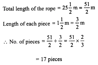 Selina Concise Mathematics Class 7 ICSE Solutions Chapter 3 Fractions (Including Problems) Ex 3E 79