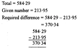 Selina Concise Mathematics Class 7 ICSE Solutions Chapter 4 Decimal Fractions (Decimals) Ex 4B 22
