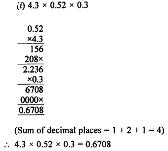 Selina Concise Mathematics Class 7 ICSE Solutions Chapter 4 Decimal Fractions (Decimals) Ex 4C 43