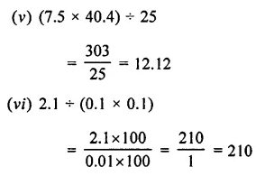 Selina Concise Mathematics Class 7 ICSE Solutions Chapter 4 Decimal Fractions (Decimals) Ex 4C 54