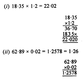 Selina Concise Mathematics Class 7 ICSE Solutions Chapter 4 Decimal Fractions (Decimals) Ex 4E 74