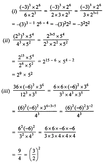Selina Concise Mathematics Class 7 ICSE Solutions Chapter 5 Exponents (Including Laws of Exponents) Ex 5B 26