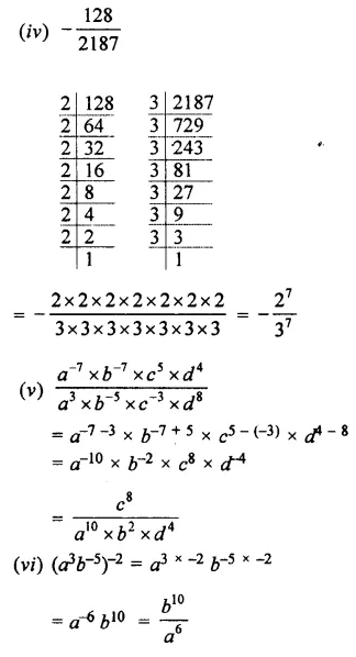 Selina Concise Mathematics Class 7 ICSE Solutions Chapter 5 Exponents (Including Laws of Exponents) Ex 5B 27